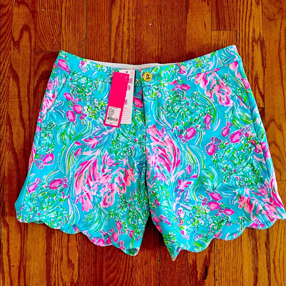 Lilly Pulitzer NWT Darci 7” knit shorts